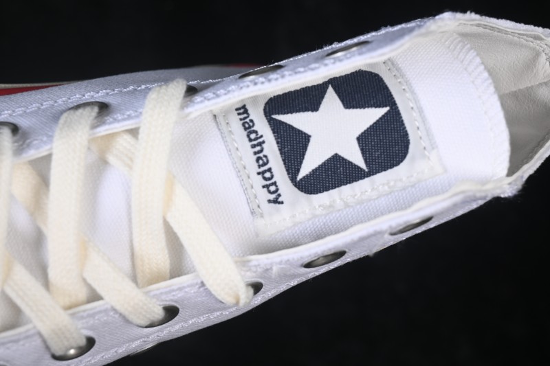 Converse Chuck 70 High-Top Canvas Sneakers with Suede Star Accent - A19149C