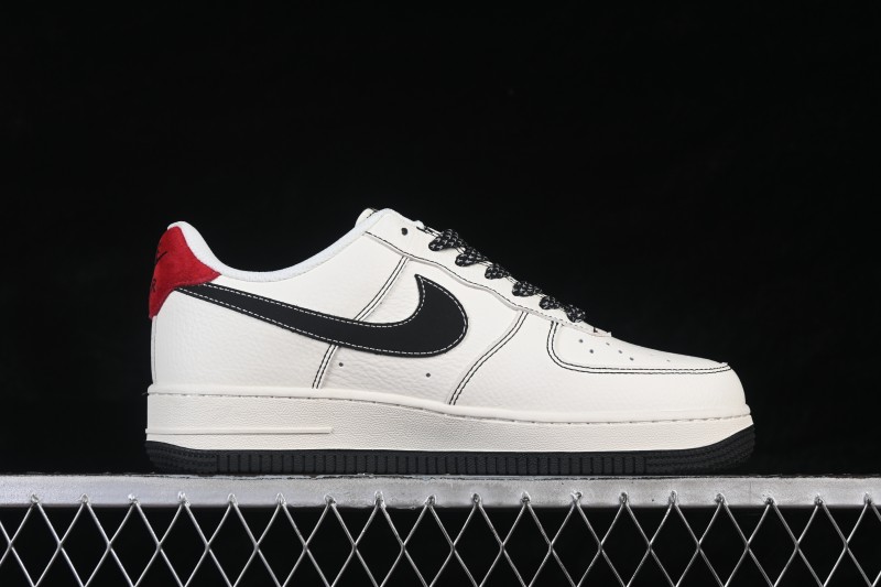 Nike Air Force 1 '07 Low Retro Basketball Shoes with Contrast Color Blocking - MM3399-805