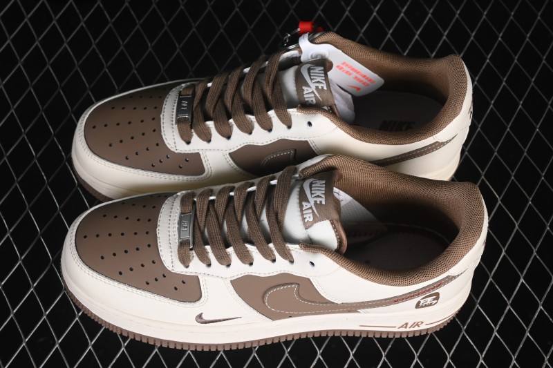 Nike Air Force 1 '07 Low Year of the Horse Limited Edition White Brown Casual Basketball Sneakers - XD0028-017