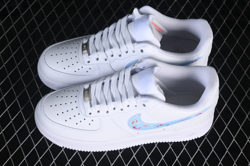 Nike Air Force 1 '07 Low Anime Koi Fish Theme Casual Skate Shoes - ZH0316-136