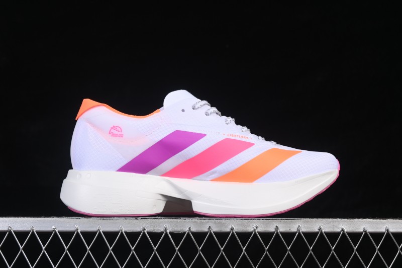 Adidas Adizero Adios 4 Lightweight Breathable Low-Top Running Shoes - KJ2123