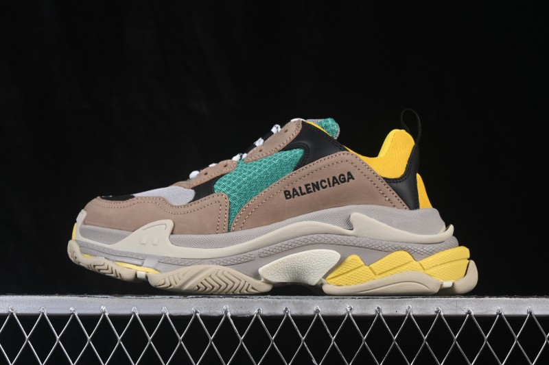 Balenciaga Triple S Retro Chunky Sneakers with Multi-Layer TPU Sole - W09E19010