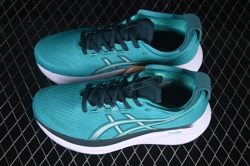 Asics Gel-Nimbus 27 Retro Casual Running Shoes with Cushioning for Men - 1011B958-400