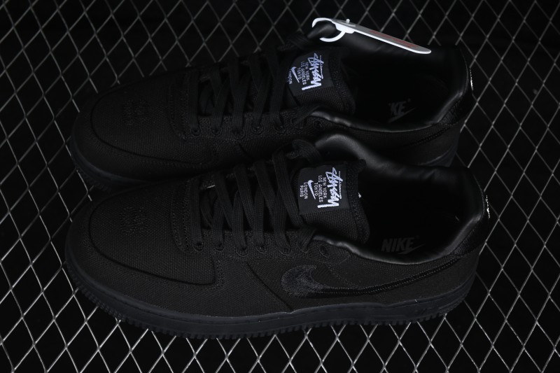 Nike Air Force 1 '07 Low Stussy Collaboration Casual Skateboarding Shoes - CZ9084-001