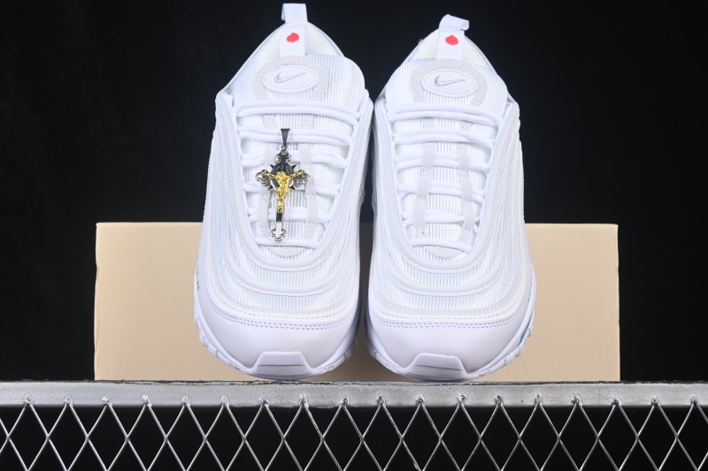 Nike Air Max 97 Retro Running Shoes with Holy Water-Inspired Air Cushion - Mschf x Inri