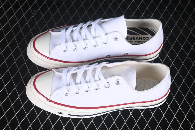 Converse Chuck 70s Low-Top Canvas Sneakers with Vintage-Inspired Design - A24230C