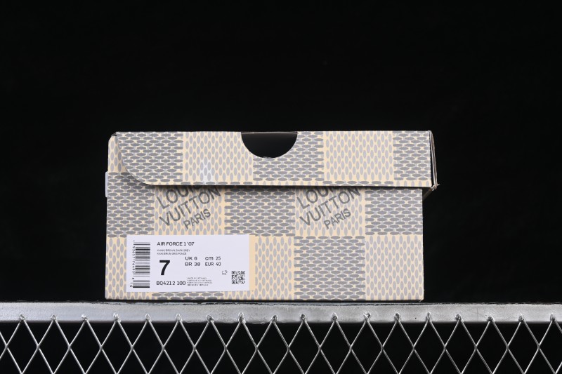 Nike Air Force 1 '07 Low LV Collaboration White Crimson Low-Top Casual Sneakers - BQ4212-100