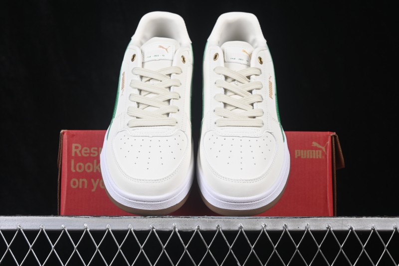 Puma Caven 2.0 Low-Top Campus Lifestyle Sneakers with Classic Leather Upper - 394666-02