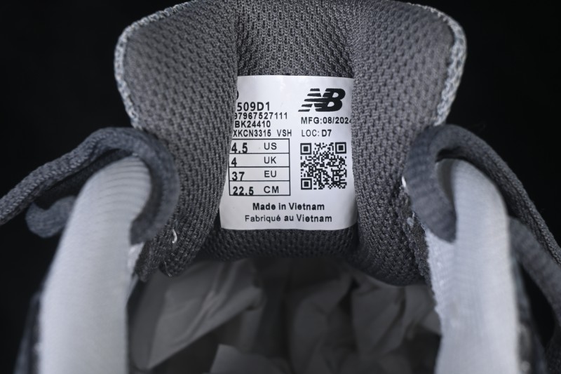New Balance 509 Retro Running Shoes with Cushioned Sole - U509D1