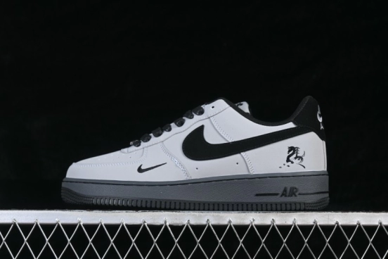 Nike Air Force 1 '07 Low Year of the Horse Limited Edition Casual Sneakers with Stone Grey Accents - IH1401-100