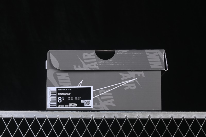 Nike Air Force 1 '07 Low Basketball Shoes with Full-Length Air Cushion - LD1999-038
