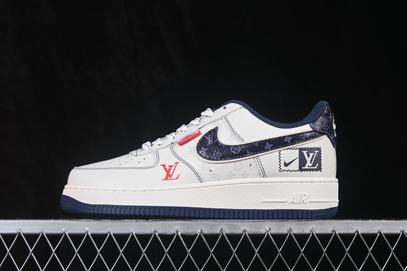 Nike Air Force 1 '07 Low Basketball Shoes with Full-Length Air Cushion - MM3399-825
