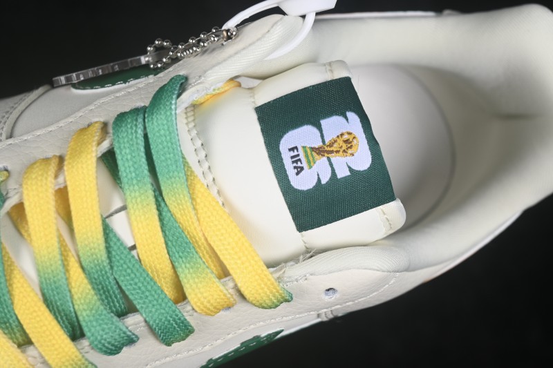 Nike Air Force 1 '07 Low World Cup Theme Basketball Shoes with Full-Length Air Cushion - DW8806-024