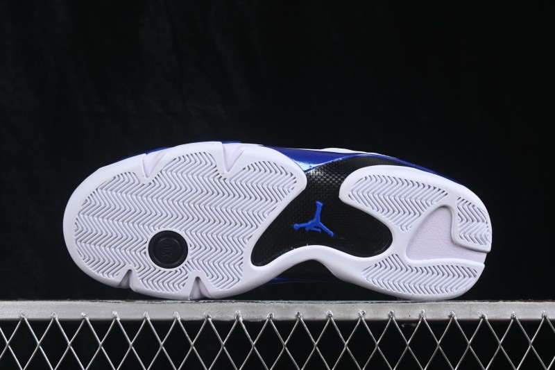 Nike Air Jordan 14 Retro Basketball Shoes with Full-Grain Suede Upper - 487471-104