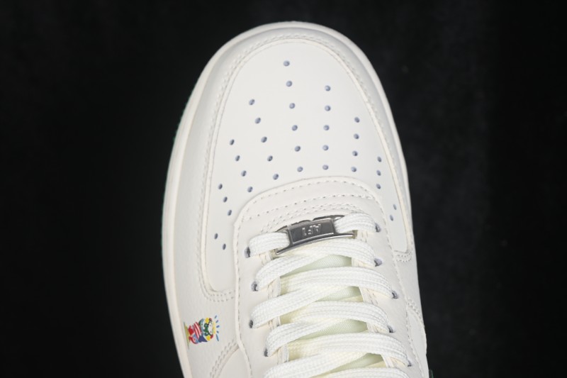 Nike Air Force 1 '07 Low World Cup Theme Casual Sneakers with Full-Length Air Cushion - DD1982-369
