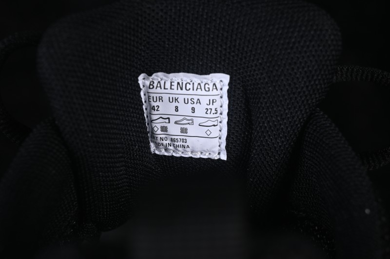 Balenciaga Radar Sneaker Round-Toe Lace-Up Lifestyle Shoes - WSTE01011