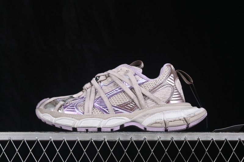 Balenciaga 3XL Extreme Laces Logo Running Shoes - W3XCH9250