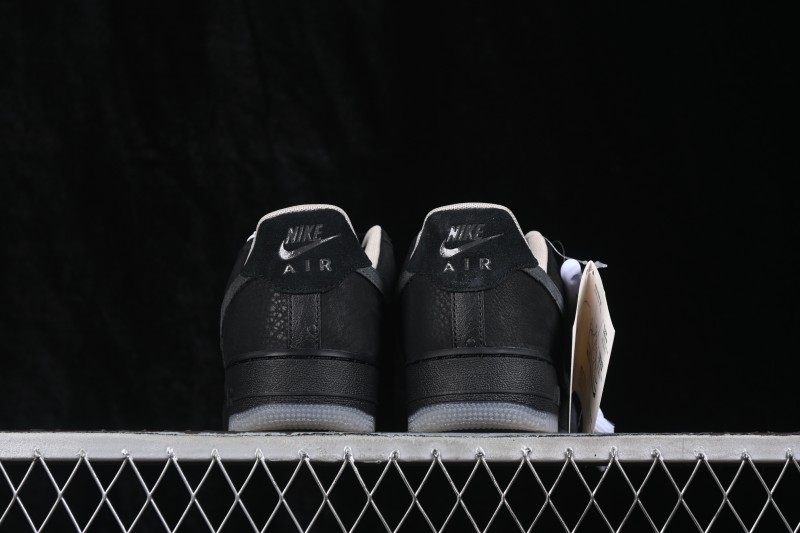 Nike Air Force 1 '07 Low Basketball Sneakers with Classic Leather Upper - IQ9791-001