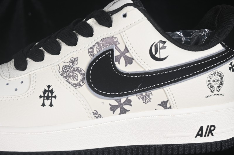Nike Air Force 1 '07 Low Collaborative Skateboarding Shoes with Full-Length Air Cushion - FV3694-120