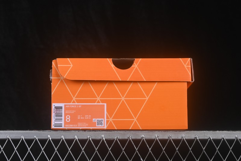 Nike Air Force 1 '07 Low Basketball Shoes with Classic Cushioning and Durable Leather Upper - GS2288-013