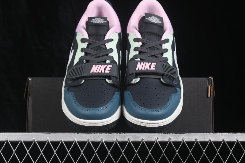 Nike Air Jordan Legacy 312 Low Basketball Shoes with Hook-and-Loop Strap Combination Upper - CD7069-007