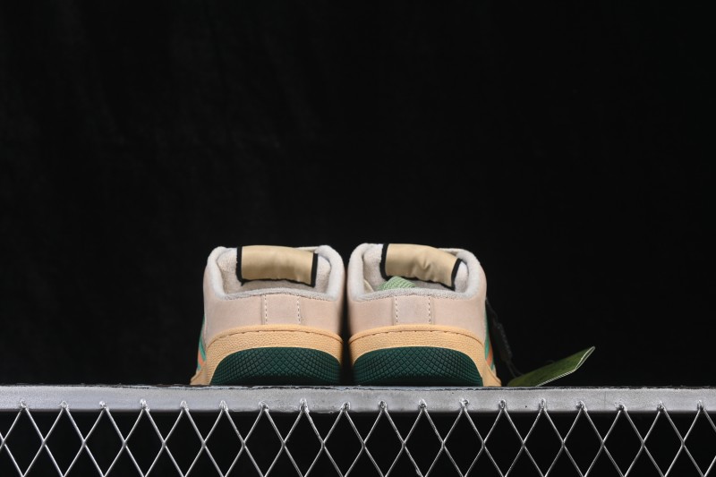 Gucci Screener Sneaker Pearl GG Pattern Flat Slipper Mule Shoes - 0YIA05380