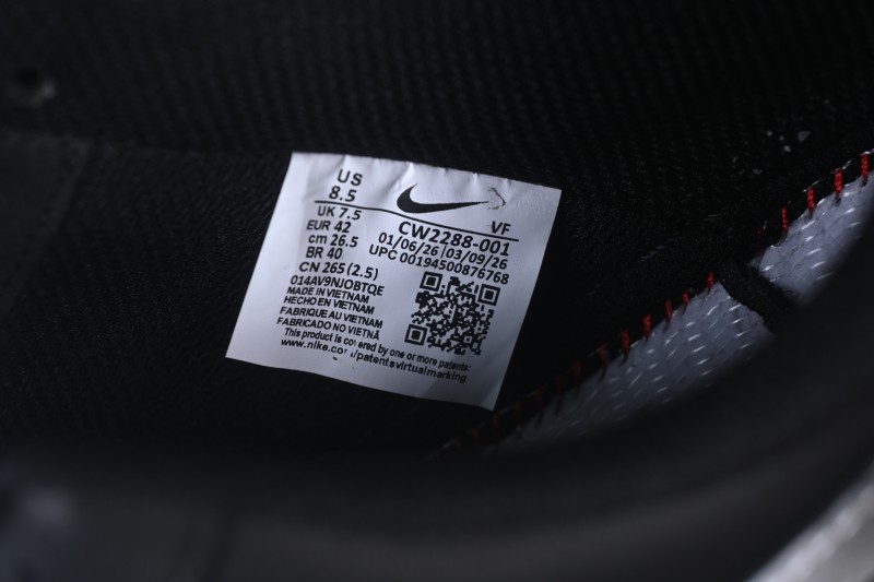 Nike Air Force 1 '07 Low Ink Silver Prelude Hand-Painted Graffiti Low-Top Casual Sneakers - CW2288-511