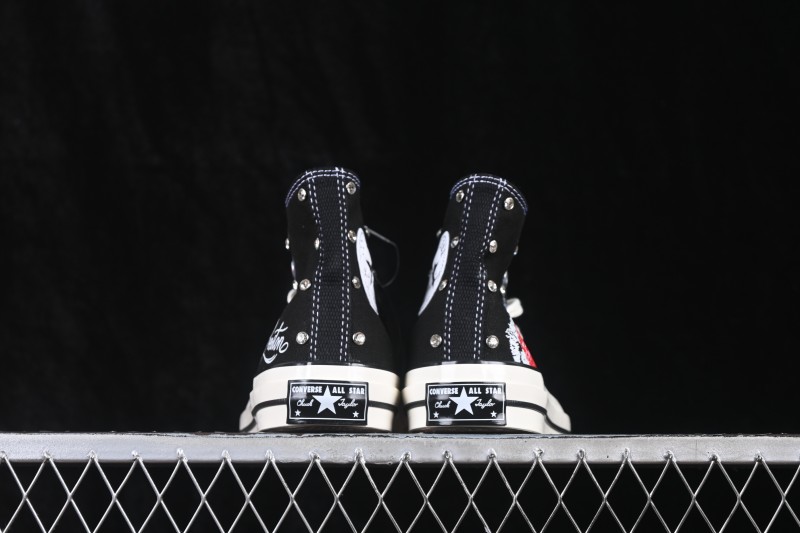 Converse ArtByPreston x Chuck 70s High Top Canvas Shoes Artist Signature - 162050C