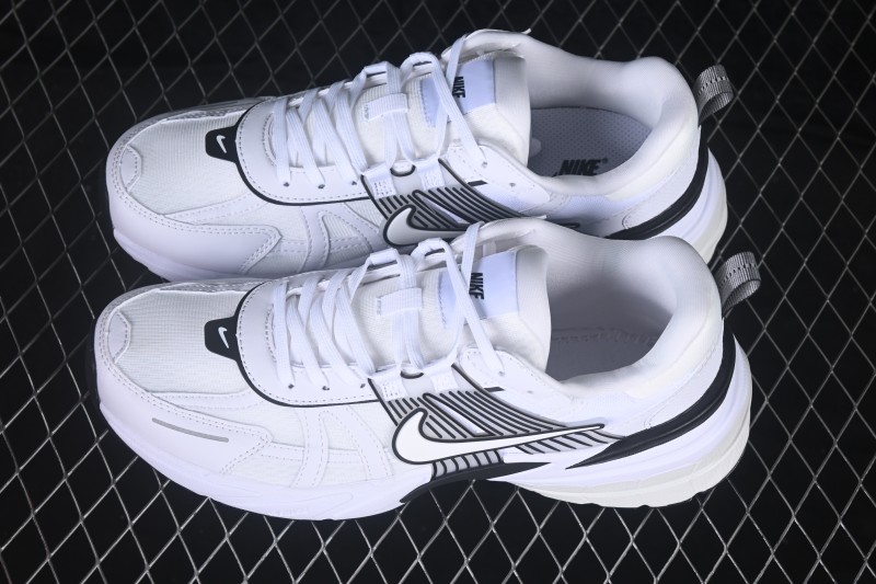 Nike V2K Run Retro Running Shoes with Cushlon Cushioning and Vintage Style - HF5342-100