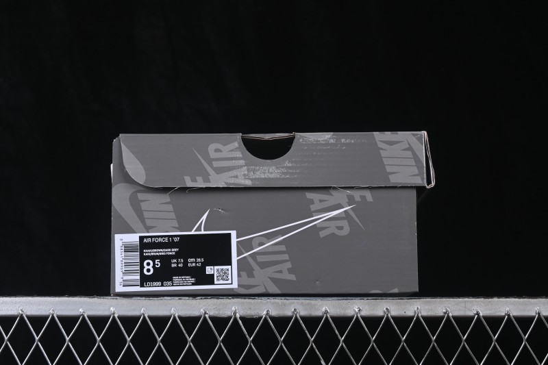Nike Air Force 1 '07 Low Casual Sneakers with Full-Length Air Cushion - LD1999-035