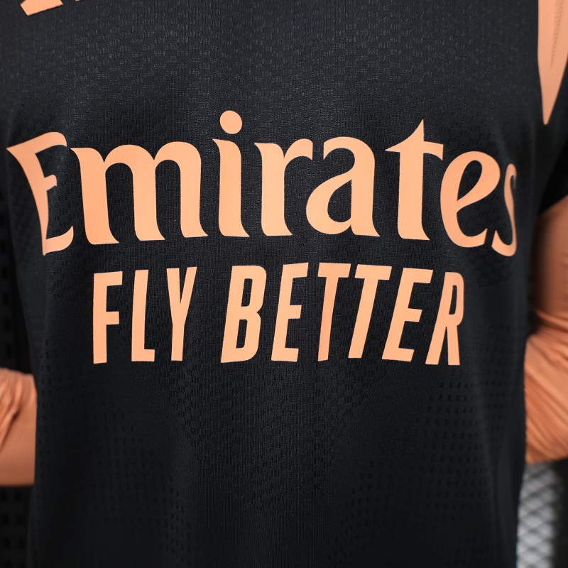 Player Version 26/27 Arsenal FC Black  Long Sleeve Jersey