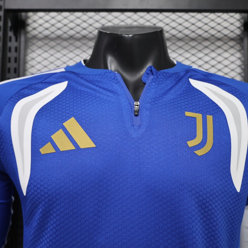 Player Version 26/27 Juventus FC Blue Long Sleeve Jersey