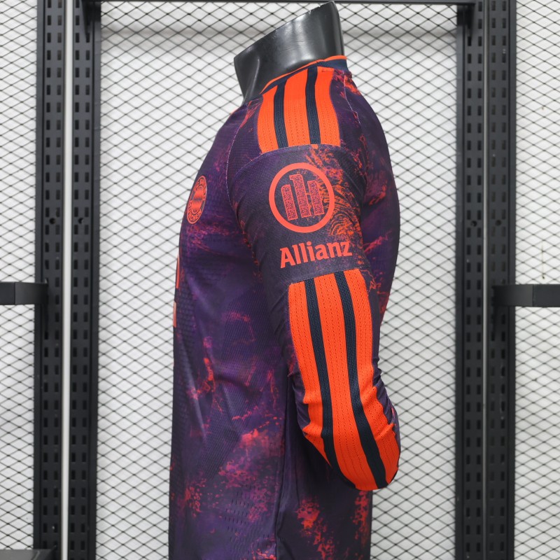 Player Version 26/27 FC Bayern Munich Away Long Sleeve Jersey