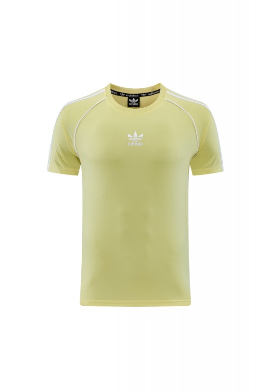 26/27 Adidas AD15 Yellow Short Sleeve+Soccer Shorts