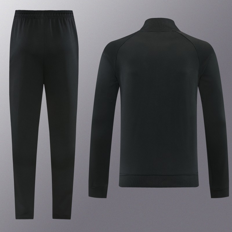 26/27 Manchester United FC 05 Black Full Zipper Jacket + Long Pants