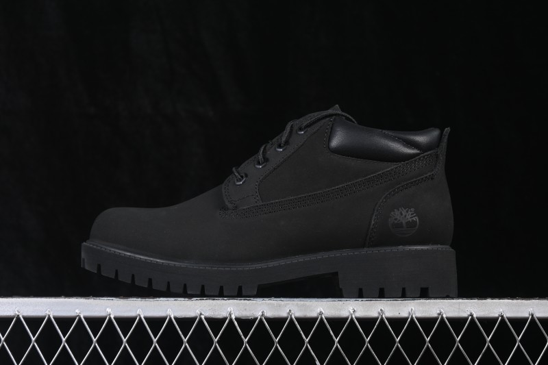 Timberland Classic Low-Top Black Waterproof Leather Shoes - 073537