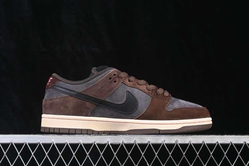 Nike SB Dunk Low Baroque Brown Adobe Retro Low-Top Skate Shoes - HQ1625-200