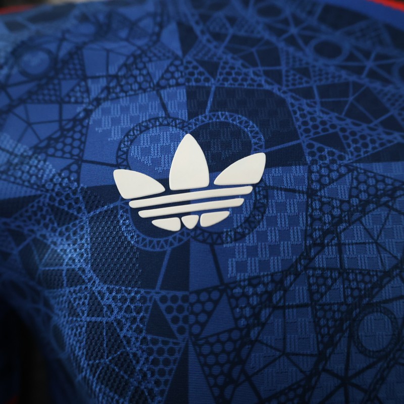 Player Version 2027 Croatia  Away Navy Blue Jersey
