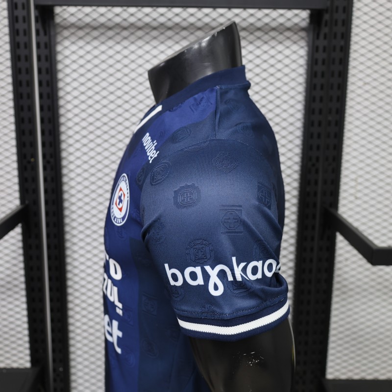 Player Version 26/27 Cruz Azul Third Navy Blue Jersey