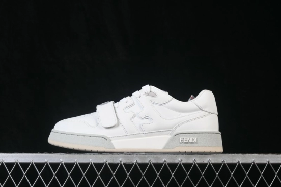 Fendi Match Round Toe Thick Sole Low-Top Casual Sneakers - AHH2F1FHS