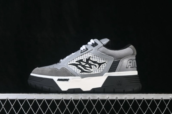 AMIRI MA-94 California Genes Vintage Thick Sole Low-Top Casual Sneakers - AMSNSN1027-271 Grey