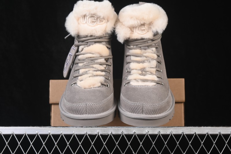UGG Classic Heritage Lace Up Round Toe Lace-Up Ankle Boots - 1180418 DDRG