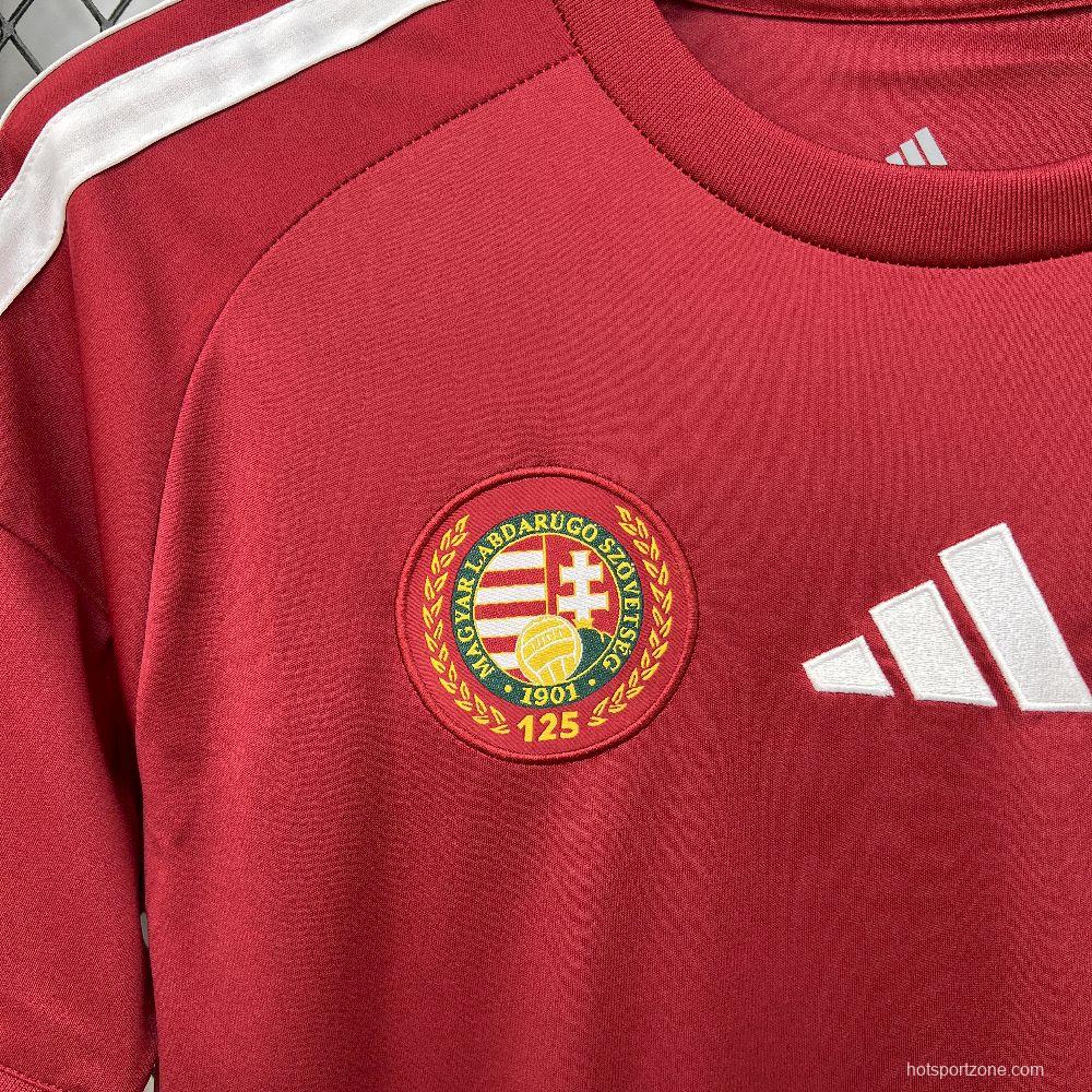 2025/26 Mens Hungary Home Jersey