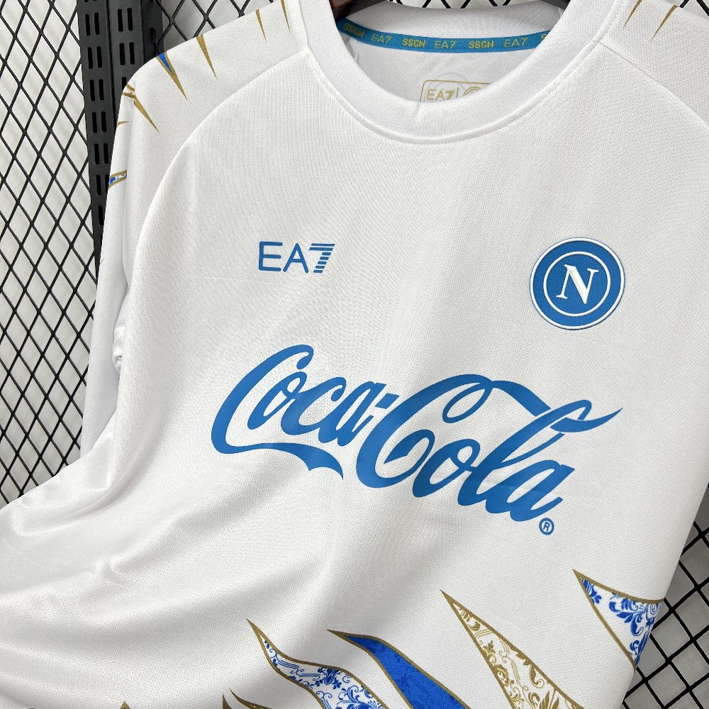 2025/26 Mens Napoli Pre-Match Long Sleeve Jersey