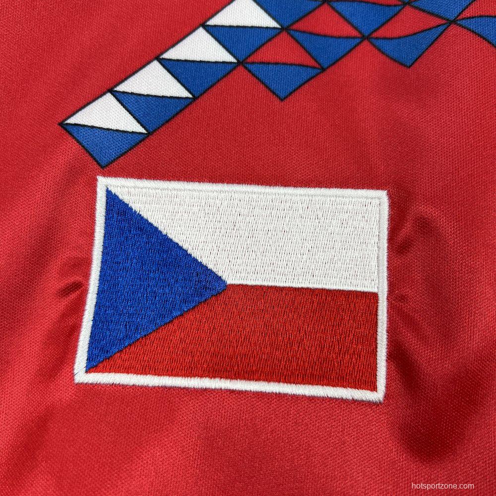 1990 Retro Slovakia Home Jersey