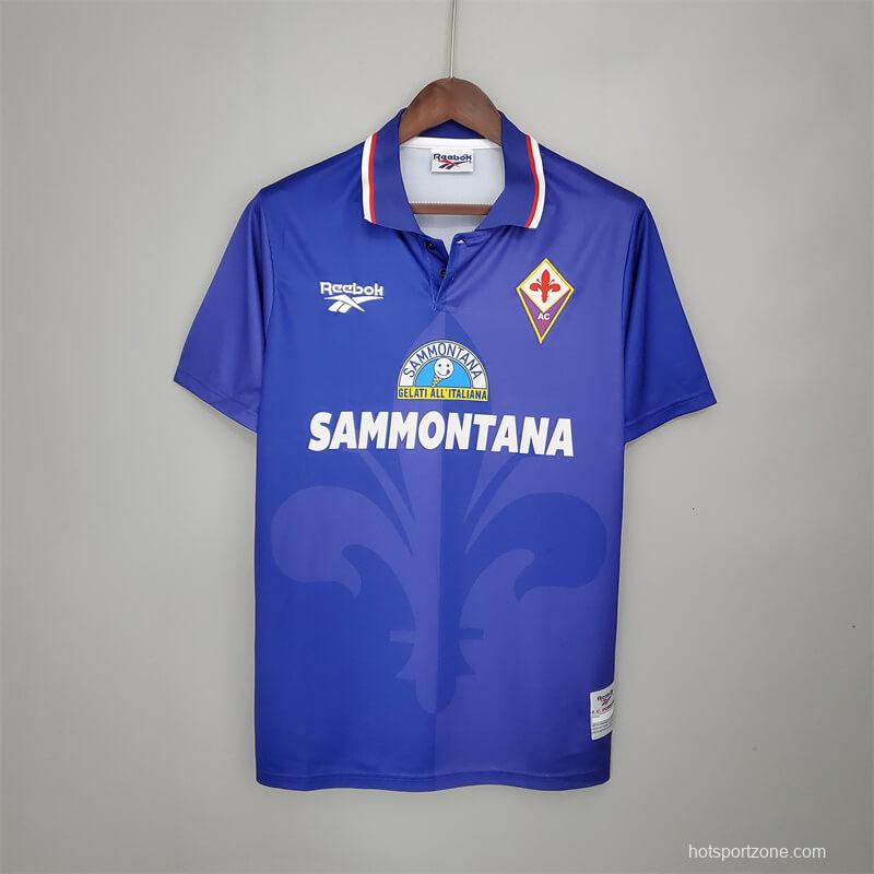 Retro 95/96 Fiorentina Home Jersey