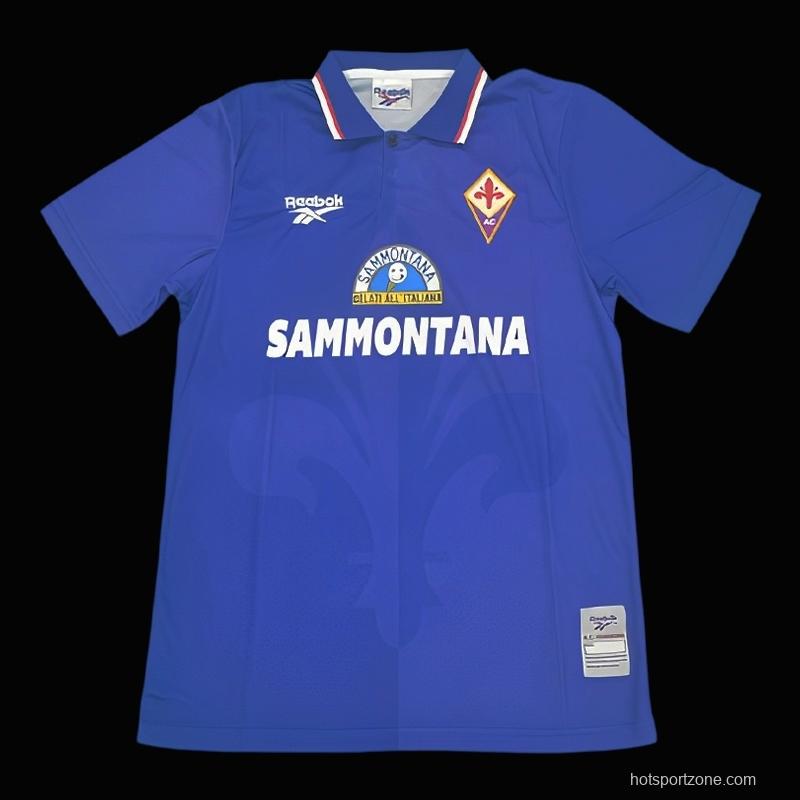 Retro 95/96 Fiorentina Home Jersey