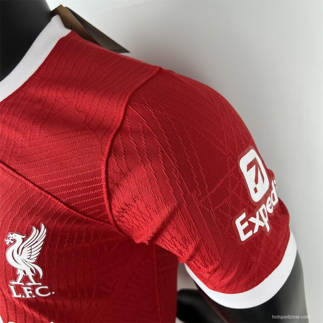 Player Version 23-24 Liverpool Home Jersey