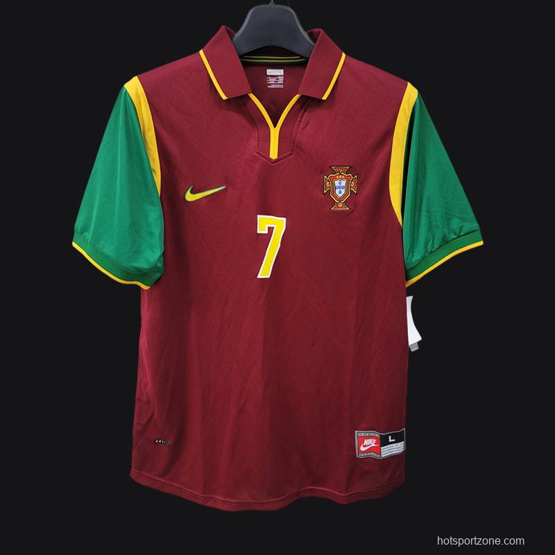 Retro 1999 Portugal Home Jersey