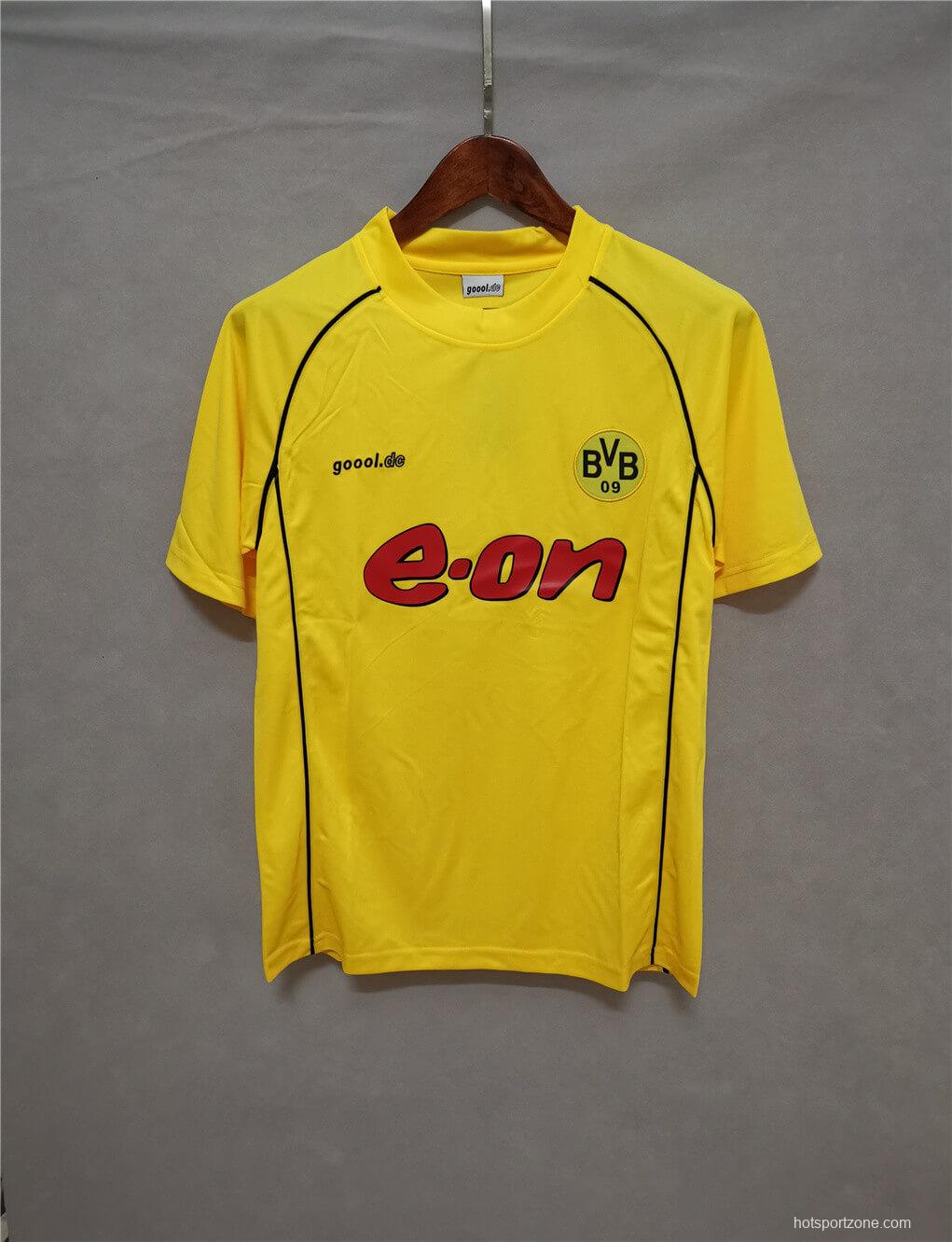 Retro 01/02 Borussia Dortmund Champions League Jersey